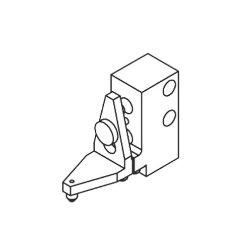 Mahr 5113202 REN 30A Drehgelenk mit Kontaktspitze, 90 Grad Winkel, 30 mm Länge von Mahr