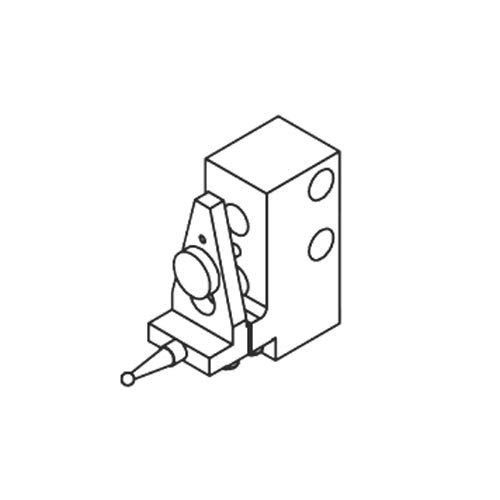 Mahr 5113203 REN 30B Drehgelenk mit Kugelkontakt, 90 Grad Winkel, 30 mm Länge von Mahr