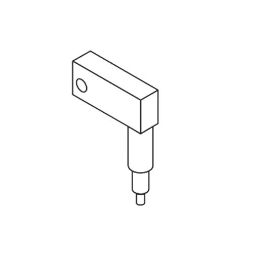 Mahr 5113875 Ulv-F Schwenkelement, lang mit Rückholfeder, 30 Grad Winkel, 125 mm Länge von Mahr