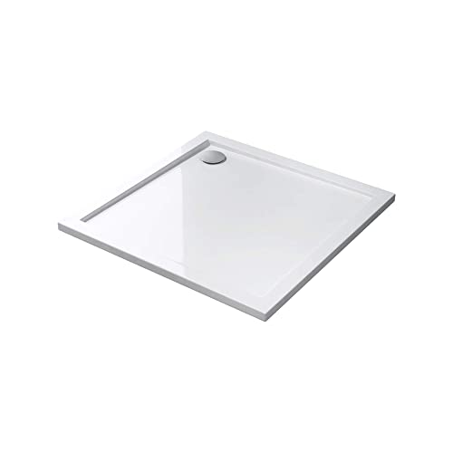 Faro in weiß, Form: Quadratisch, BTH: 80x80x4cm, Material: Acryl von Mai & Mai