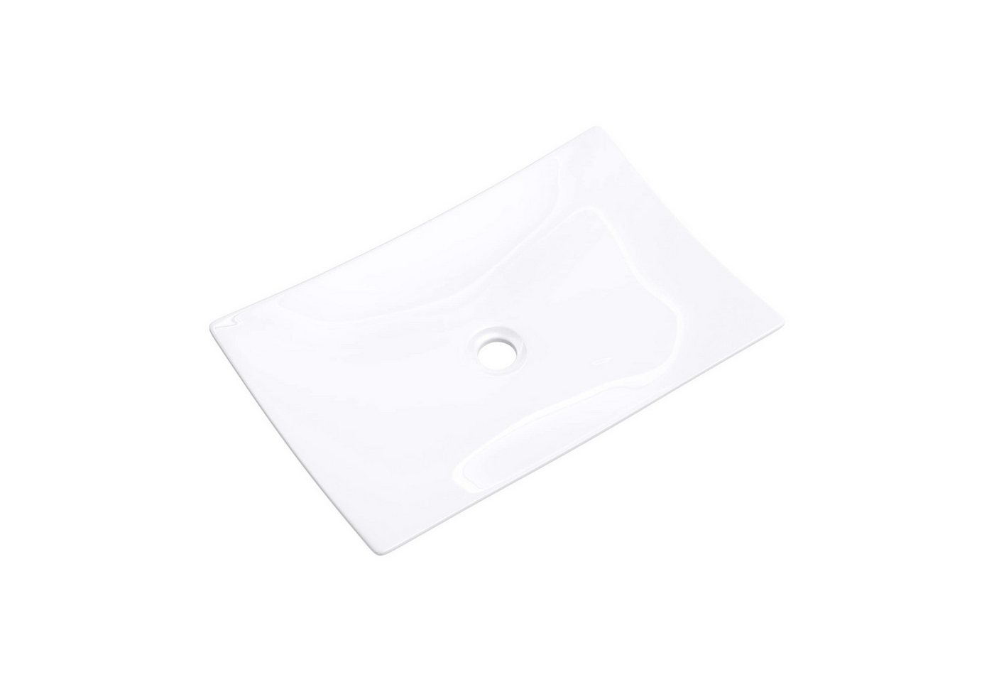 Mai & Mai Aufsatzwaschbecken Aufsatzwaschbecken, Keramik,weiß mit Nano-Beschichtung Brüssel5096 von Mai & Mai