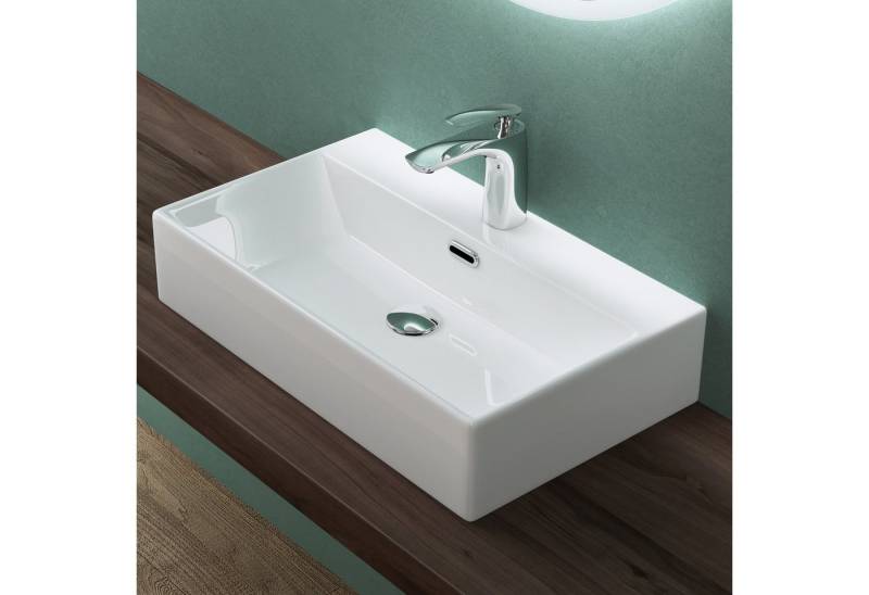 Mai & Mai Aufsatzwaschbecken Aufsatzwaschbecken keramik Hängewaschbecken mit Nano-Bechichtung Weiß Mai & Mai Aufsatzwaschbecken Aufsatzwaschbecken keramik Hängewaschbecken mit Nano-Bechichtung Weiß von Mai & Mai