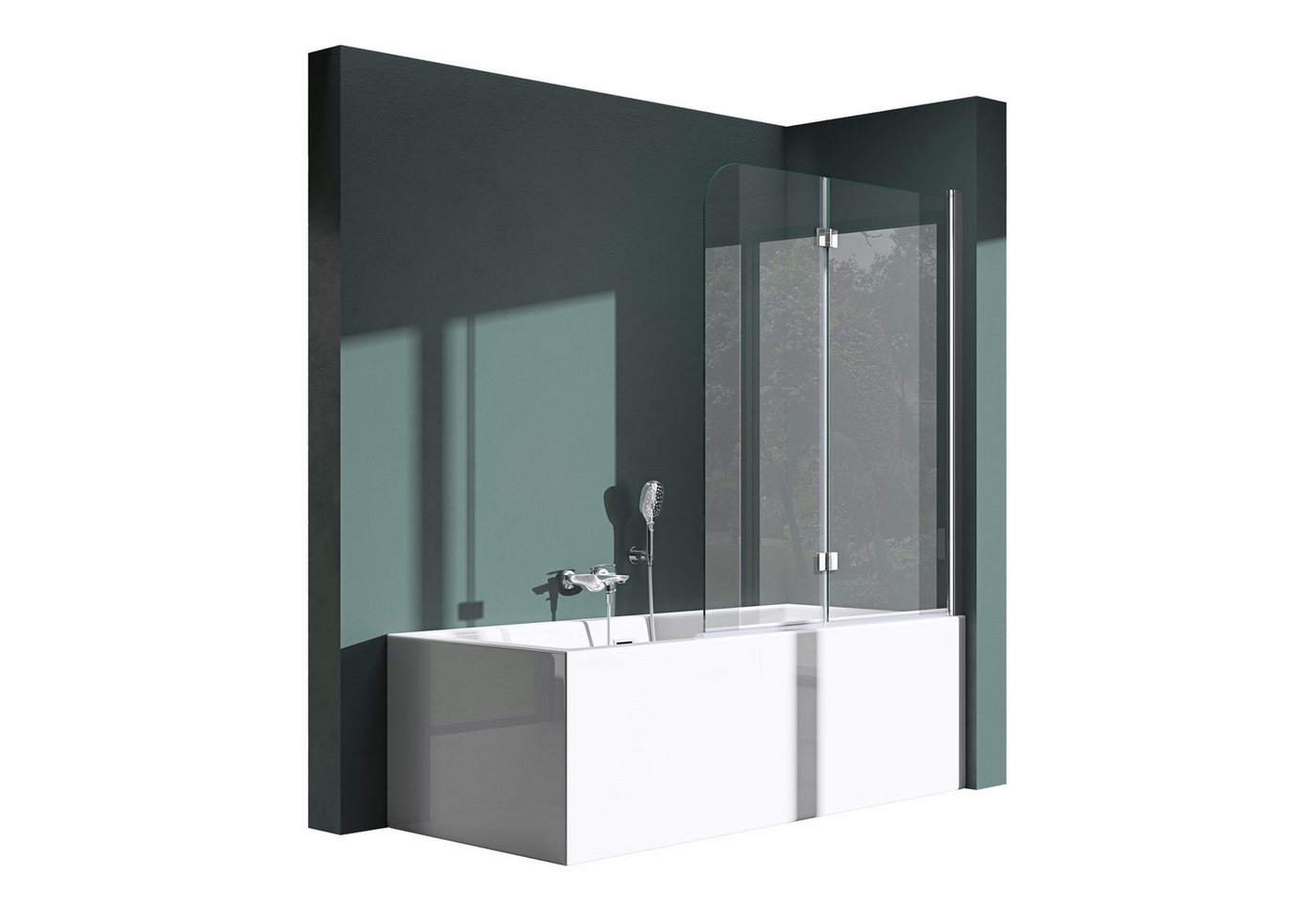 Mai & Mai Badewannenaufsatz Duschwand für Badewanne Badewannenfaltwand ESG GLAS C1408 NEU Mai & Mai Badewannenaufsatz Duschwand für Badewanne Badewannenfaltwand ESG GLAS C1408 NEU von Mai & Mai