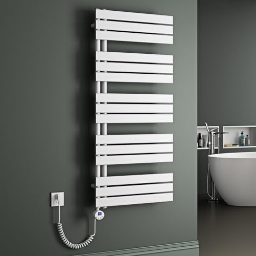 Mai & Mai Badheizkörper Handtuchheizkörper Badheizung Heizkörper bad 131x60 cm in Weiß Seitenanschluss Handtuchhalter Handtuchwärmer mit Heizstab 1000W Mai & Mai Badheizkörper Handtuchheizkörper Badheizung Heizkörper bad 131x60 cm in Weiß Seitenanschluss Handtuchhalter Handtuchwärmer mit Heizstab 1000W von Mai & Mai