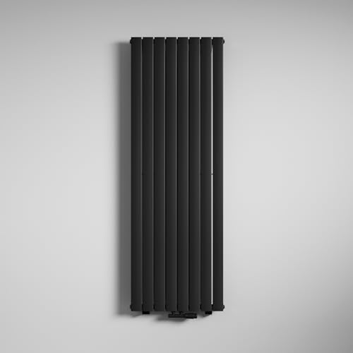 Mai & Mai Badheizkörper flach 180x61cm in Anthrazit Mittelanschluss Paneelheizkörper Vertikal Badheizung Einlagig aus Stahl von Mai & Mai