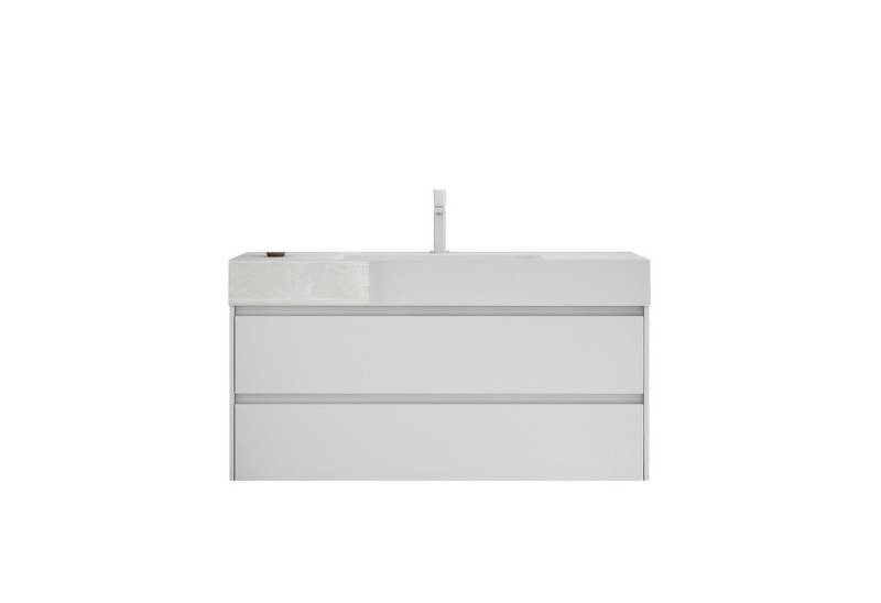 Mai & Mai Badmöbel-Set Badezimmermöbel 120cm Waschbecken Waschtisch mit Unterschrank Deep von Mai & Mai