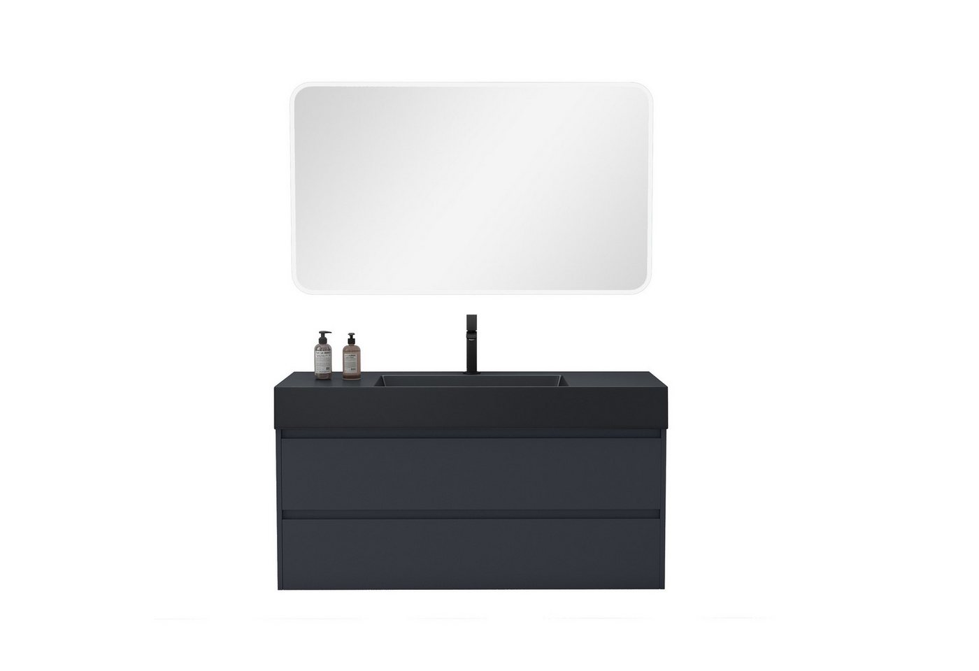 Mai & Mai Badmöbel-Set Badezimmermöbel 120cm Waschbecken Waschtisch mit Unterschrank Deep Mai & Mai Badmöbel-Set Badezimmermöbel 120cm Waschbecken Waschtisch mit Unterschrank Deep von Mai & Mai