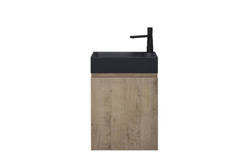 Mai & Mai Badmöbel-Set Gäste Wc Waschbeckenunterschrank Waschtisch mit Unterschrank P02 von Mai & Mai