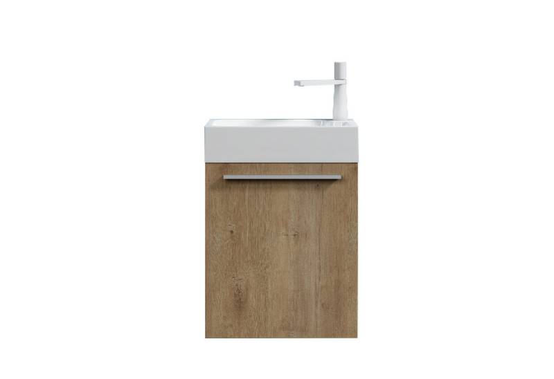 Mai & Mai Badmöbel-Set Gäste Wc Waschbeckenunterschrank Waschtisch mit Unterschrank Pisa von Mai & Mai