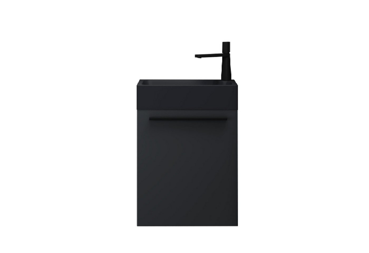 Mai & Mai Badmöbel-Set Gäste Wc Waschbeckenunterschrank Waschtisch mit Unterschrank Pisa von Mai & Mai