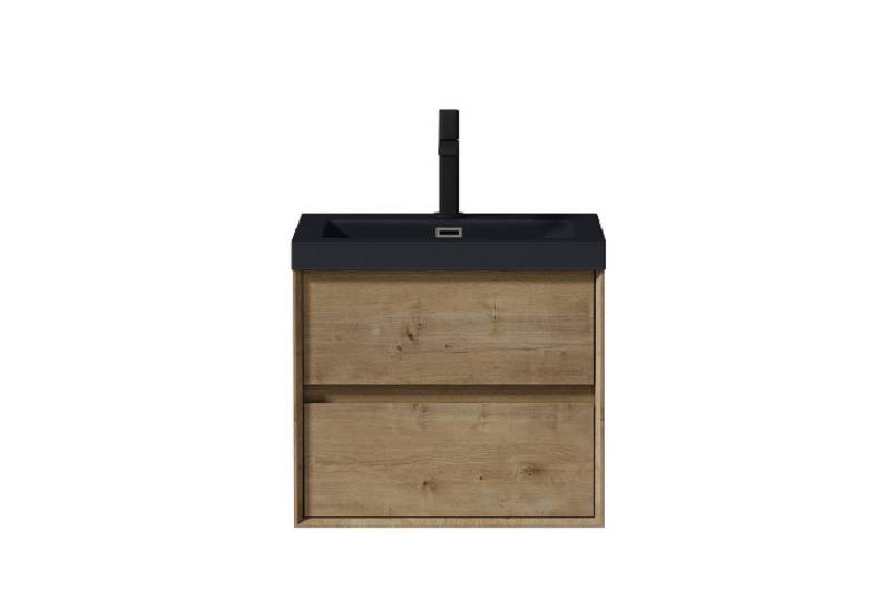 Mai & Mai Waschtisch-Set Waschbeckenunterschrank mit Soft-Close Anthrazit Waschbecken Rimo von Mai & Mai