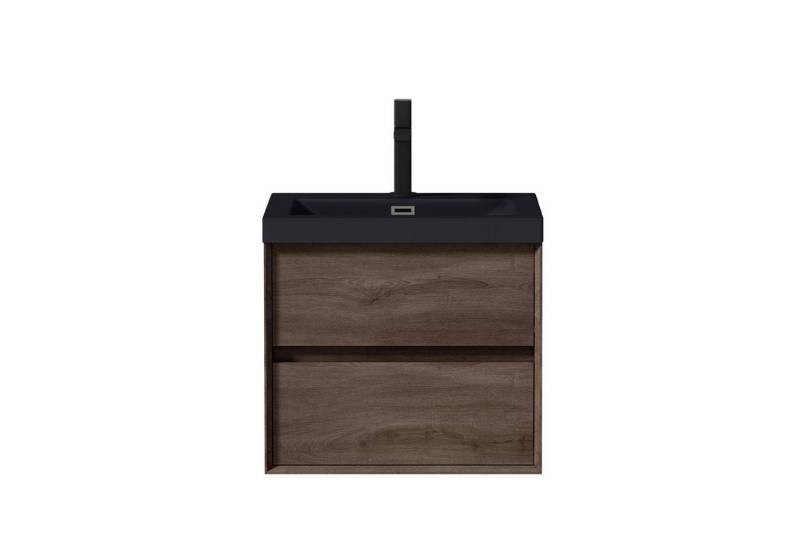 Mai & Mai Waschtisch-Set Waschbeckenunterschrank mit Soft-Close Anthrazit Waschbecken Rimo Mai & Mai Waschtisch-Set Waschbeckenunterschrank mit Soft-Close Anthrazit Waschbecken Rimo von Mai & Mai