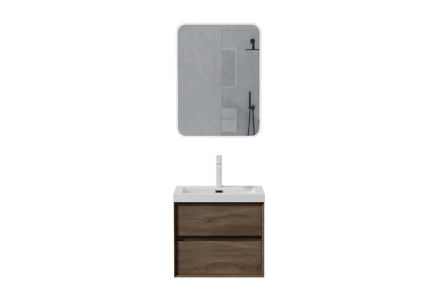 Mai & Mai Waschtisch-Set Waschtisch mit Unterschrank Mineralguss Waschbecken Hängend Rimo Mai & Mai Waschtisch-Set Waschtisch mit Unterschrank Mineralguss Waschbecken Hängend Rimo von Mai & Mai