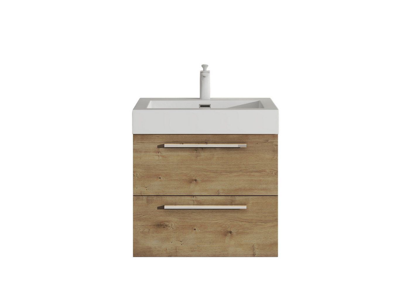 Mai & Mai Badmöbel-Set Waschtisch mit Unterschrank mineralguss weiß Waschbecken Quadratto Mai & Mai Badmöbel-Set Waschtisch mit Unterschrank mineralguss weiß Waschbecken Quadratto von Mai & Mai