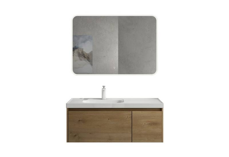 Mai & Mai Badmöbel-Set mineralguss Waschbecken Waschtisch mit Unterschrank Hängend Salerno Mai & Mai Badmöbel-Set mineralguss Waschbecken Waschtisch mit Unterschrank Hängend Salerno von Mai & Mai