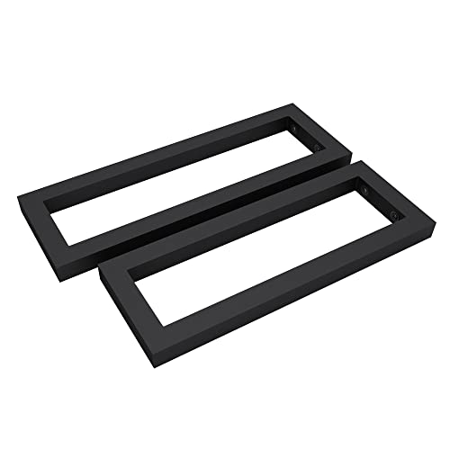 Mai & Mai Design Wandkonsole WH01 aus Edelstahl in Schwarz, BTH: 35x2x15 cm, Waschtisch Halterung 2 Stück Mai & Mai Design Wandkonsole WH01 aus Edelstahl in Schwarz, BTH: 35x2x15 cm, Waschtisch Halterung 2 Stück von Mai & Mai
