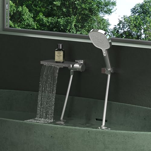 Mai & Mai Duschsystem mit Regendusche Duschkopf Duscharmatur 4 Strahlarten Duschbrause Handbrause aus Messing DSN-403 Mai & Mai Duschsystem mit Regendusche Duschkopf Duscharmatur 4 Strahlarten Duschbrause Handbrause aus Messing DSN-403 von Mai & Mai