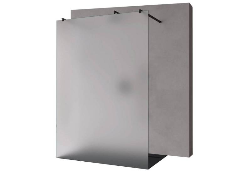 Mai & Mai Duschwand Duschabtrennung für Dusche glas mit 2 Haltestangen Nano ESG von Mai & Mai