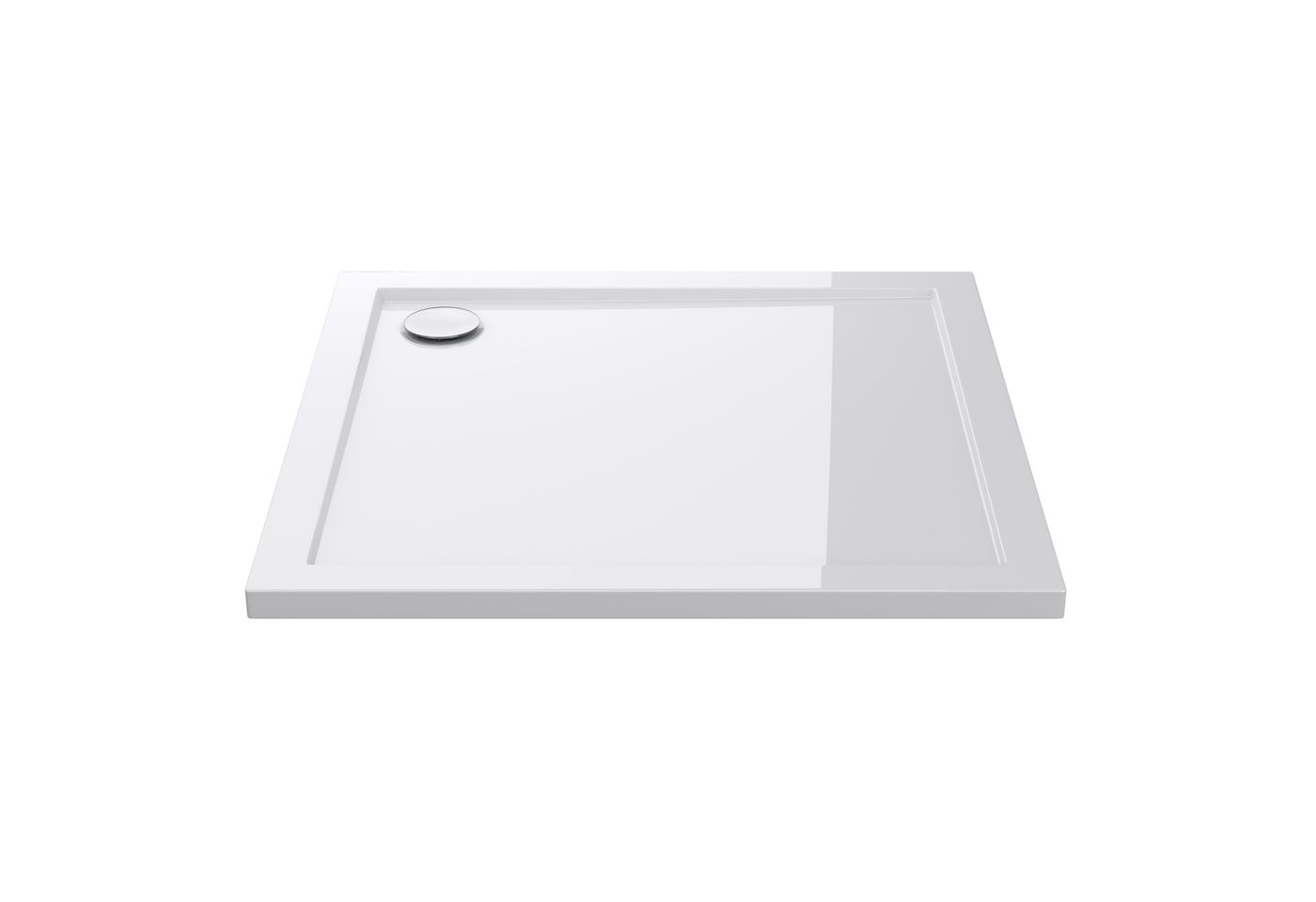Mai & Mai Duschwanne Duschtasse aus hochwertigem Acryl Faro in weiß Quadratisch, Quadratisch, Sanitäracryl von Mai & Mai