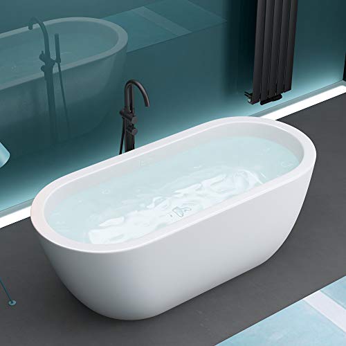 Mai & Mai Freistehende Badewanne Acryl Wanne Standbadewanne 180x80 CM V501 von Mai & Mai