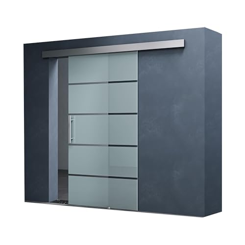 Mai & Mai Glasschiebetür komplettset softclose Amalfi in 5-Milchglas Streifen, Griffart: Stangengriff, BxH: 90x205cm, 15 mm Wandabstand, inkl. Softclose-Automatik, 8mm ESG-Sicherheitsglas Mai & Mai Glasschiebetür komplettset softclose Amalfi in 5-Milchglas Streifen, Griffart: Stangengriff, BxH: 90x205cm, 15 mm Wandabstand, inkl. Softclose-Automatik, 8mm ESG-Sicherheitsglas von Mai & Mai