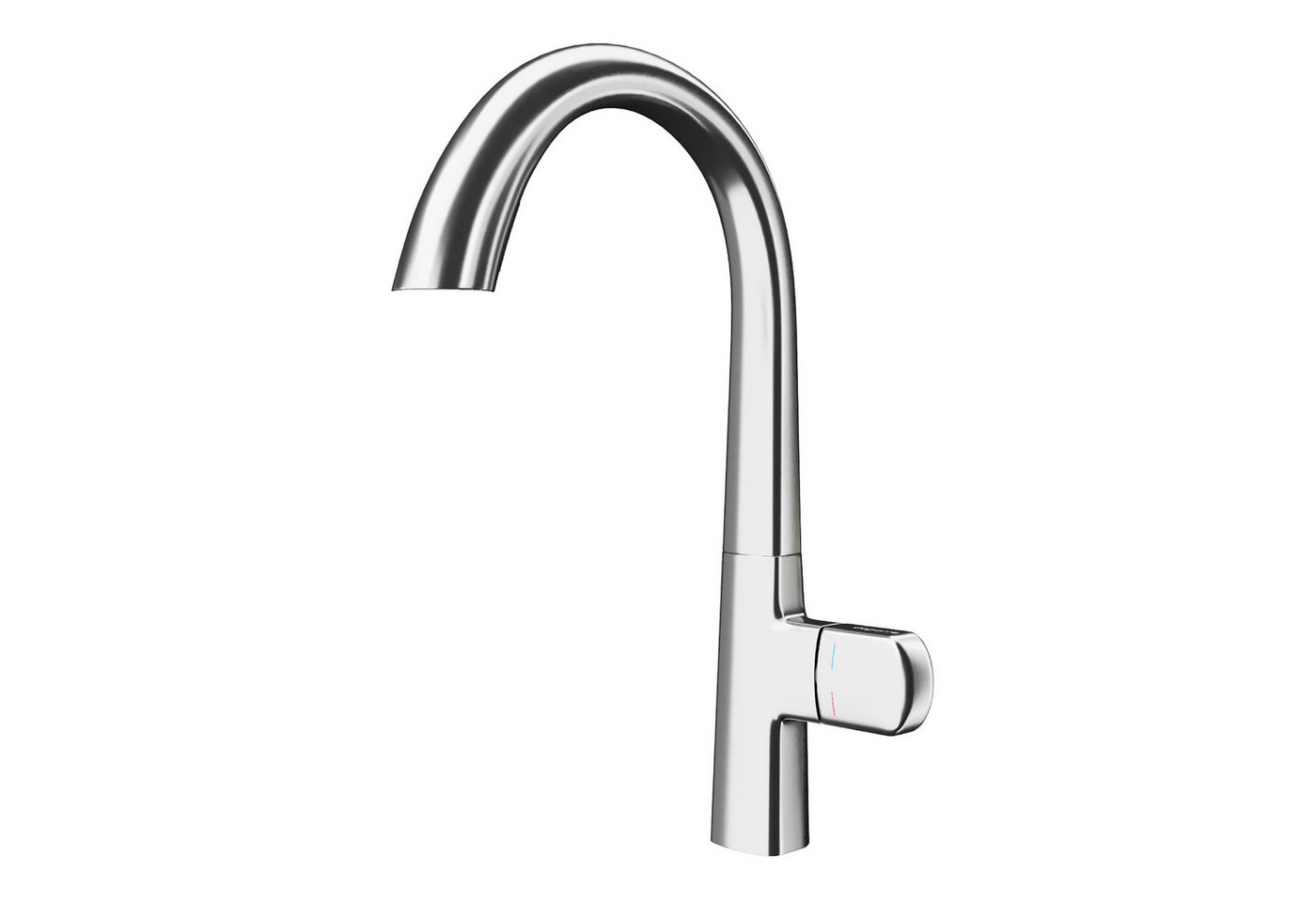 Mai & Mai Küchenarmatur Küchenwasserhahn Spültischarmatur Einhebelmischer Schwenkbar MS-8095 Keramikkartusche, Din-Anschlüsse von Mai & Mai