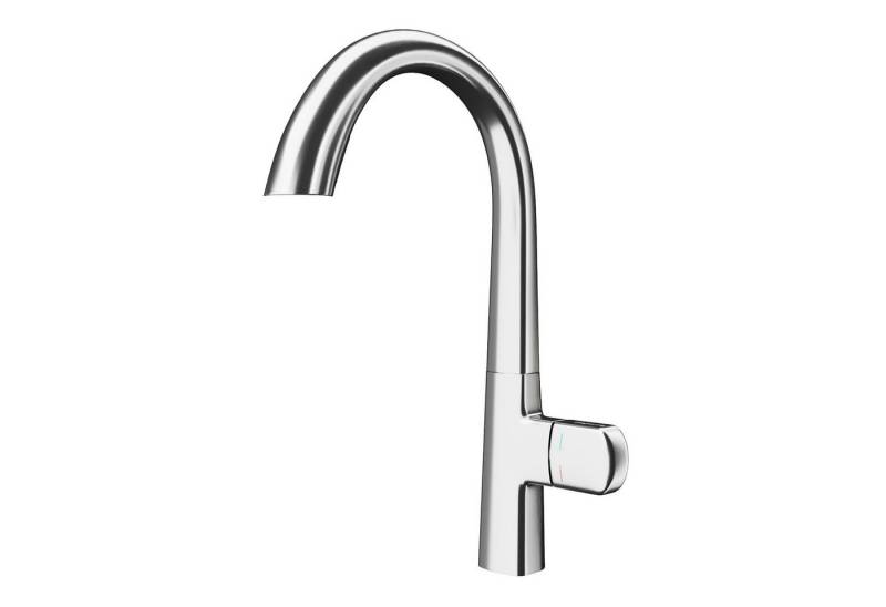 Mai & Mai Küchenarmatur Küchenwasserhahn Spültischarmatur Einhebelmischer Schwenkbar MS-8095 Keramikkartusche, Din-Anschlüsse von Mai & Mai