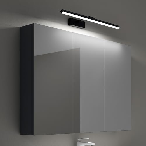 Mai & Mai Spiegelschrank mit Spiegellampe Badezimmerschrank BxTxH 100x15x70cm Spiegelleuchte 180° Drehbar LED Badlampe 60cm Mai & Mai Spiegelschrank mit Spiegellampe Badezimmerschrank BxTxH 100x15x70cm Spiegelleuchte 180° Drehbar LED Badlampe 60cm von Mai & Mai