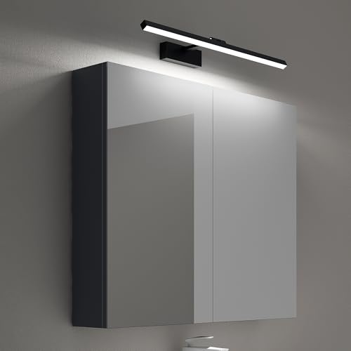 Mai & Mai Spiegelschrank mit Spiegellampe Badezimmerschrank BxTxH 80x15x70cm Spiegelleuchte 180° Drehbar LED Badlampe 60cm Mai & Mai Spiegelschrank mit Spiegellampe Badezimmerschrank BxTxH 80x15x70cm Spiegelleuchte 180° Drehbar LED Badlampe 60cm von Mai & Mai