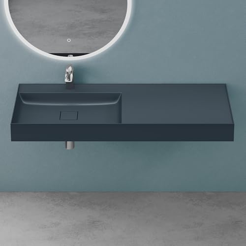 Mai & Mai Waschbecken Aufsatzwaschbecken Hängewaschbecken Waschtisch matt Anthrazit inkl. Ablaufgarnitur Mineralguss Rechteckig Waschplatz Breite: 120cm Colossum630 Mai & Mai Waschbecken Aufsatzwaschbecken Hängewaschbecken Waschtisch matt Anthrazit inkl. Ablaufgarnitur Mineralguss Rechteckig Waschplatz Breite: 120cm Colossum630 von Mai & Mai