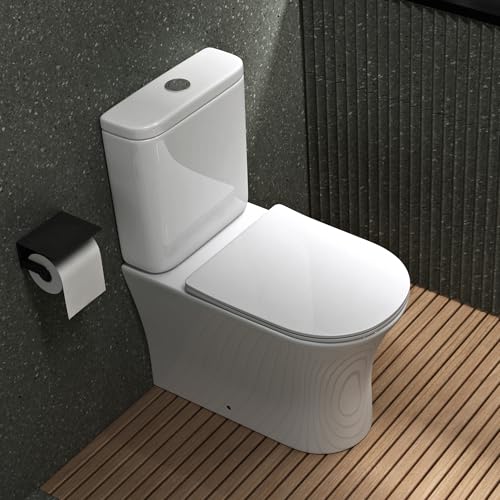 Mai & Mai Stand-WC Toilette Aachen304T Stand Toilette aus Keramik Spülrandloses WC bodenstehenden Toiletten Mai & Mai Stand-WC Toilette Aachen304T Stand Toilette aus Keramik Spülrandloses WC bodenstehenden Toiletten von Mai & Mai