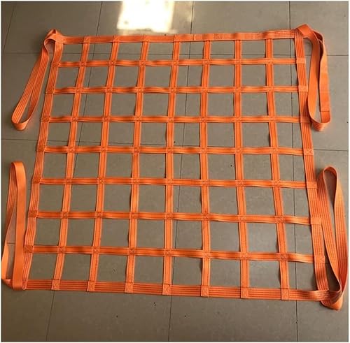 LNNW Frachthebenetz, Hebenetz, Tasche, Hebenetz dekorieren, Polyester-Frachtnetz, starke Tragfähigkeit, Reißfestigkeit, Schiffsverladehafen zum Be und Entladen von Fracht(1 X 1M/Mesh 10cm/Load 300KG) von MaiBuL