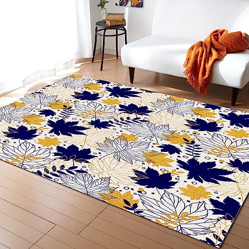 Teppich Schlafzimmer Herbst-Ahornblatt Outdoor Teppich Balkon Küche Wohnzimmer Flur Teppich Thanksgiving-Blätter Bettvorleger rutschfest Waschbare Moderner Teppiche 80X160Cm Teppich Schlafzimmer Herbst-Ahornblatt Outdoor Teppich Balkon Küche Wohnzimmer Flur Teppich Thanksgiving-Blätter Bettvorleger rutschfest Waschbare Moderner Teppiche 80X160Cm von MaiShaRi