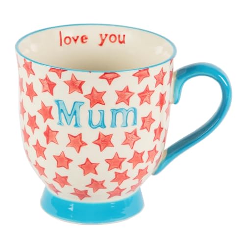 Bohemian Stars Mum Ceramic Mug von Sass & Belle