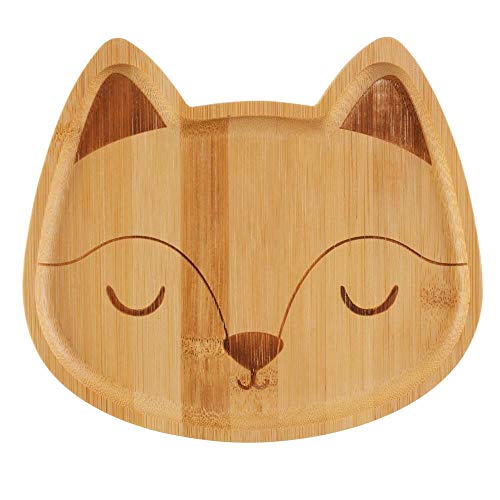 Maia Gifts Woodland Fox Bamboo Plate von Sass & Belle