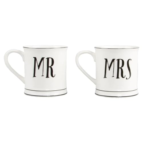 Maia Gifts Mr & Mrs Mug Set von Sass & Belle
