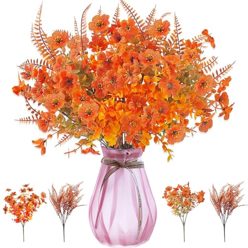 MaibaoteMbt Künstliche Herbstblumen, 6 Bündel Kunstblumen Herbst Deko, Künstlich Herbststrauß, Plastikblumen Herbst, Pflanze Blumen, Herbstblumen Deko, für Erntedankfest MaibaoteMbt Künstliche Herbstblumen, 6 Bündel Kunstblumen Herbst Deko, Künstlich Herbststrauß, Plastikblumen Herbst, Pflanze Blumen, Herbstblumen Deko, für Erntedankfest von MaibaoteMbt