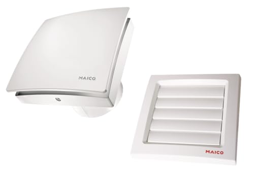 Maico Ventilator AKE 100 Kleinraumventilator für Keller 230V mit vollautomatischer Kellerentfeuchtung von Maico