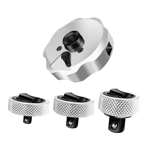 4-teiliges Ratschenschlüssel-Set, kompaktes Design für enge Räume, Haltbarkeit, Konstruktion, Multi-Size-Kompatibilität, kompaktes Ratschenschlüssel-Set für enge Räume von Maigridy