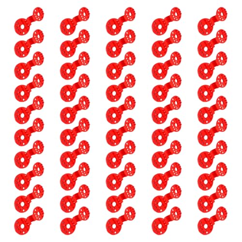 50 Stück Tarp Clips Stabile Markisenklemmen Windfeste Tarp Einzigartige Markise für Verschiedene Outdoor-Bedürfnisse Zeltclips von Maigridy