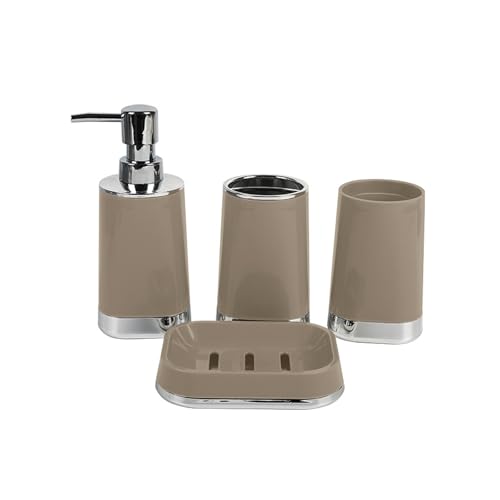 Badezimmer-Organizer-Set, Aufbewahrungskorb, Halter, Zahnbürstenständer, Seifenspender, einfache Installation, Badezimmer-Aufbewahrungslösungs-Set Badezimmer-Organizer-Set, Aufbewahrungskorb, Halter, Zahnbürstenständer, Seifenspender, einfache Installation, Badezimmer-Aufbewahrungslösungs-Set von Maigridy