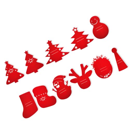 Besteckhalter und Platzdeckchen-Set, robustes Polyester-Geschirr für Weihnachtsfeiern und Dekorationen, schnelle Reinigung, Weihnachtsfeier-Geschirr Besteckhalter und Platzdeckchen-Set, robustes Polyester-Geschirr für Weihnachtsfeiern und Dekorationen, schnelle Reinigung, Weihnachtsfeier-Geschirr von Maigridy
