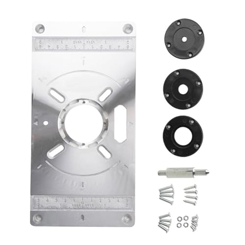 Elektrische Holzfräse Flipped Board Router Tischeinsatz für professionelle Holzbearbeitungsbegeisterte Verschiedene Trimmermodelle Einfache Installation Oberfräsplatte Elektrische Holzfräse Flipped Board Router Tischeinsatz für professionelle Holzbearbeitungsbegeisterte Verschiedene Trimmermodelle Einfache Installation Oberfräsplatte von Maigridy