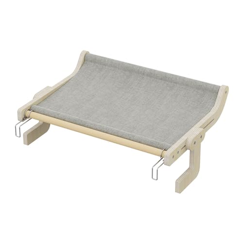 Hängematte, Hängebett, Fenster, Haustierbett für Katzen, kleine Hunde, sonnige Sitze, platzsparendes Haustierzubehör für große Hängematten zum Aufhängen im Innenbereich, mit Ständer für Wandhalterung Hängematte, Hängebett, Fenster, Haustierbett für Katzen, kleine Hunde, sonnige Sitze, platzsparendes Haustierzubehör für große Hängematten zum Aufhängen im Innenbereich, mit Ständer für Wandhalterung von Maigridy