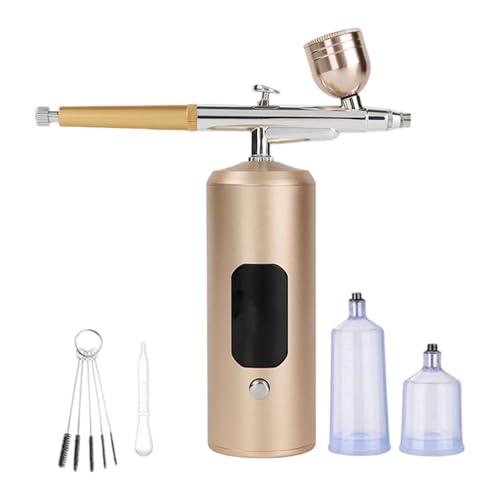 Hocheffizienter 7,4-V-Luftpumpen-Sprüher, ergonomischer Griff für Hautpflege, Rehydratation und professionelle Kunstprojekte, Airbrush-Sprüher für Hautpflege und Kunst Hocheffizienter 7,4-V-Luftpumpen-Sprüher, ergonomischer Griff für Hautpflege, Rehydratation und professionelle Kunstprojekte, Airbrush-Sprüher für Hautpflege und Kunst von Maigridy