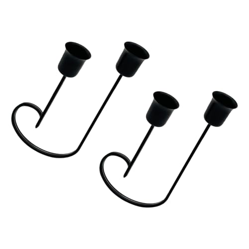 Kerzenständer aus Eisen, dekorativer Ständer, doppelter Kerzenständer für Hochzeit, Esstisch, Party, Dekorationen, Kerzenständer Kerzenständer aus Eisen, dekorativer Ständer, doppelter Kerzenständer für Hochzeit, Esstisch, Party, Dekorationen, Kerzenständer von Maigridy