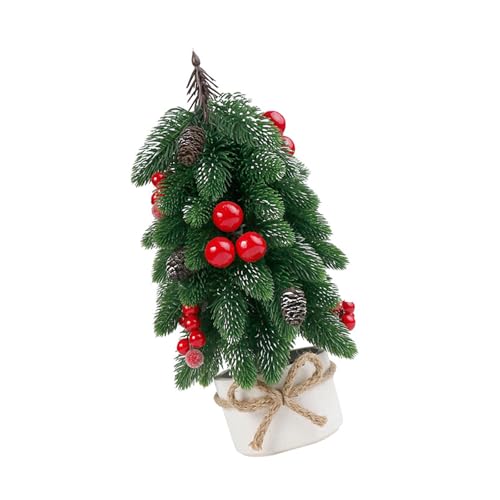 Künstlicher Weihnachtsbaum mit Sockel, kleiner falscher Baum, Basteln, Dekoration, Tischdekoration, Partydekoration, künstliche kleine Weihnachtsbäume für Zuhause, Büro, Schreibtisch Künstlicher Weihnachtsbaum mit Sockel, kleiner falscher Baum, Basteln, Dekoration, Tischdekoration, Partydekoration, künstliche kleine Weihnachtsbäume für Zuhause, Büro, Schreibtisch von Maigridy