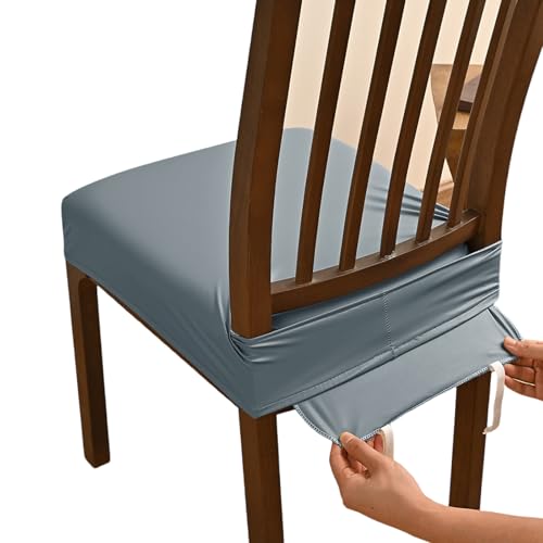 Maigridy 1. Strapazierfähiger, rutschfester PU-Stuhlbezug, wasserdicht, elastische Kanten, Design für Stühle im Innen- und Außenbereich, Doppelgummizug, Stuhlbezug Maigridy 1. Strapazierfähiger, rutschfester PU-Stuhlbezug, wasserdicht, elastische Kanten, Design für Stühle im Innen- und Außenbereich, Doppelgummizug, Stuhlbezug von Maigridy