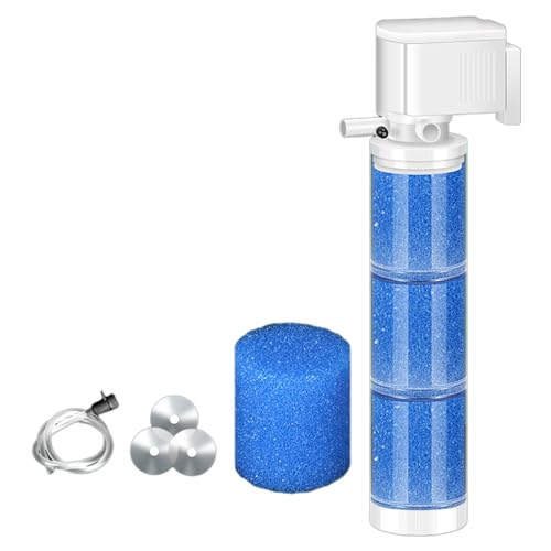 Maigridy Aquarium-Filter mit Belüftung für Garnelen-Gläser, leiser Wasserfilter Maigridy Aquarium-Filter mit Belüftung für Garnelen-Gläser, leiser Wasserfilter von Maigridy
