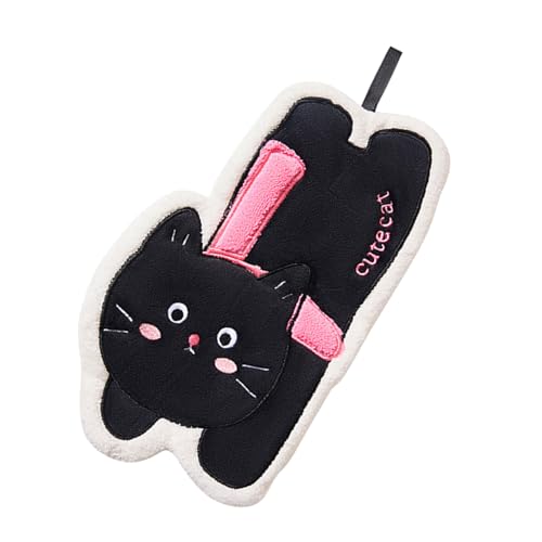 Maigridy Doppellagiges Hänge-Handtuch für Kinder, saugfähiges Korallen-Fleece, Badezimmer, Küche, Katzen-Design, schnell trocknend, lustiges Katzen-Design-Badetuch Maigridy Doppellagiges Hänge-Handtuch für Kinder, saugfähiges Korallen-Fleece, Badezimmer, Küche, Katzen-Design, schnell trocknend, lustiges Katzen-Design-Badetuch von Maigridy